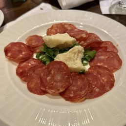 Sometimes, a complimentary plate of hot soppresata and parmigiano will magically appear to accompany your drink. Love the staff at Sergio's. Sometimes, a complimentary plate of hot soppresata and parmigiano will magically appear to accompany your drink. Love the staff at Sergio's.