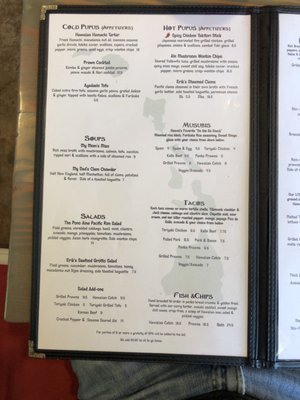 Menu photo 6 The Hukilau Florence, OR