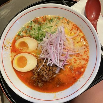 Tora Ramen - Tantan ramen + add on ajitama - Ramen Near Me - Boston, Massachusetts Tora Ramen - Tantan ramen + add on ajitama - Ramen Near Me - Boston, Massachusetts