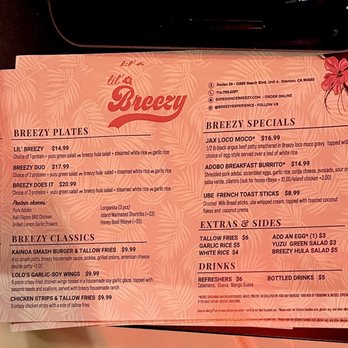 Lil' Breezy - Hawaiian Near Me - Stanton, California Lil' Breezy - Hawaiian Near Me - Stanton, California