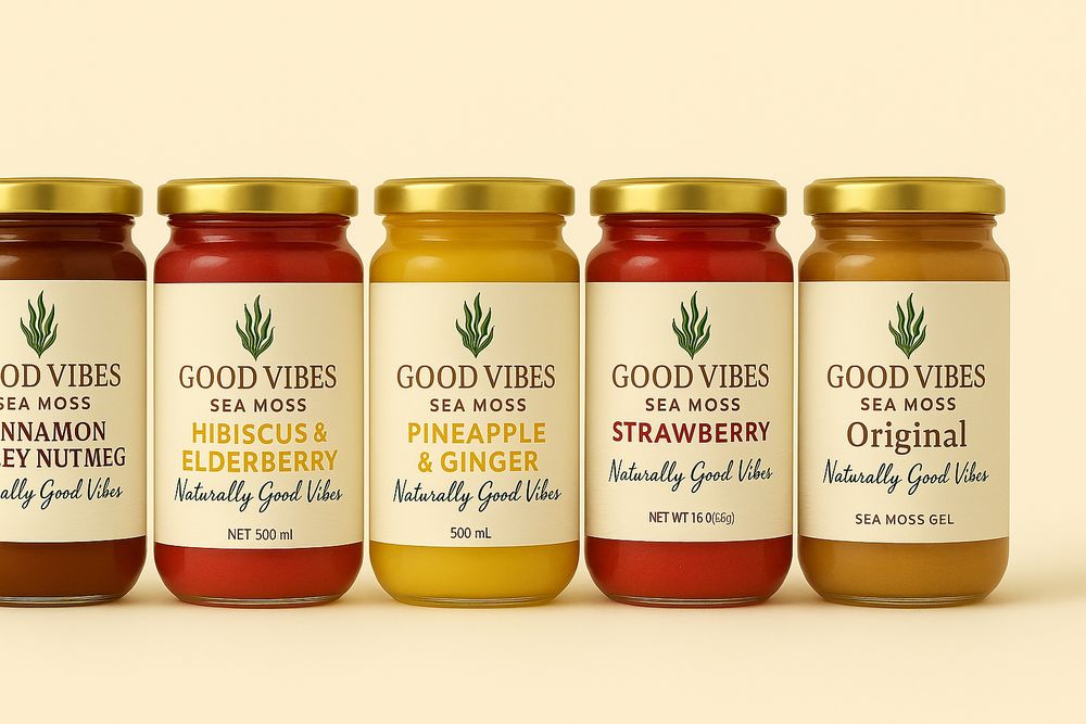 Good Vibes Seamoss Logo