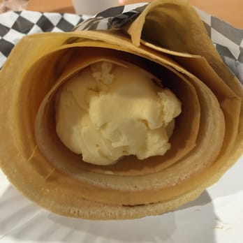 Salju Dessert - Vanilla ice cream crepe - Desserts Near Me - Alhambra, California