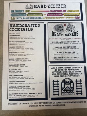 Menu photo 2 Voodoo Plano, TX