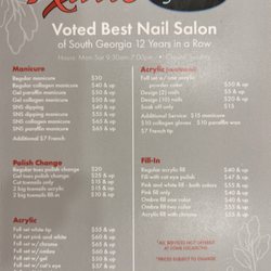 Nails By Chris - Prices as of July 7, 2025