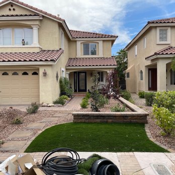 Paint Masters & Moulding - Before. (After some landscaping work) - Painters Near Me - Las Vegas, Nevada