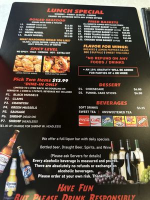 Menu photo 3 The Juicy Crab Jacksonville, FL