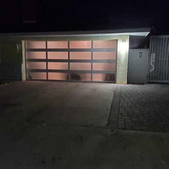 Heaven's Garage Doors - New commercial style door installed and they made it look easy! - Garage Door Services Near Me
