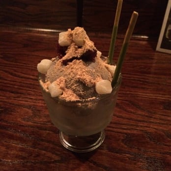 Tong Sake House - Black sesame ice cream = yum! - Korean Near Me - Poway, California Tong Sake House - Black sesame ice cream = yum! - Korean Near Me - Poway, California