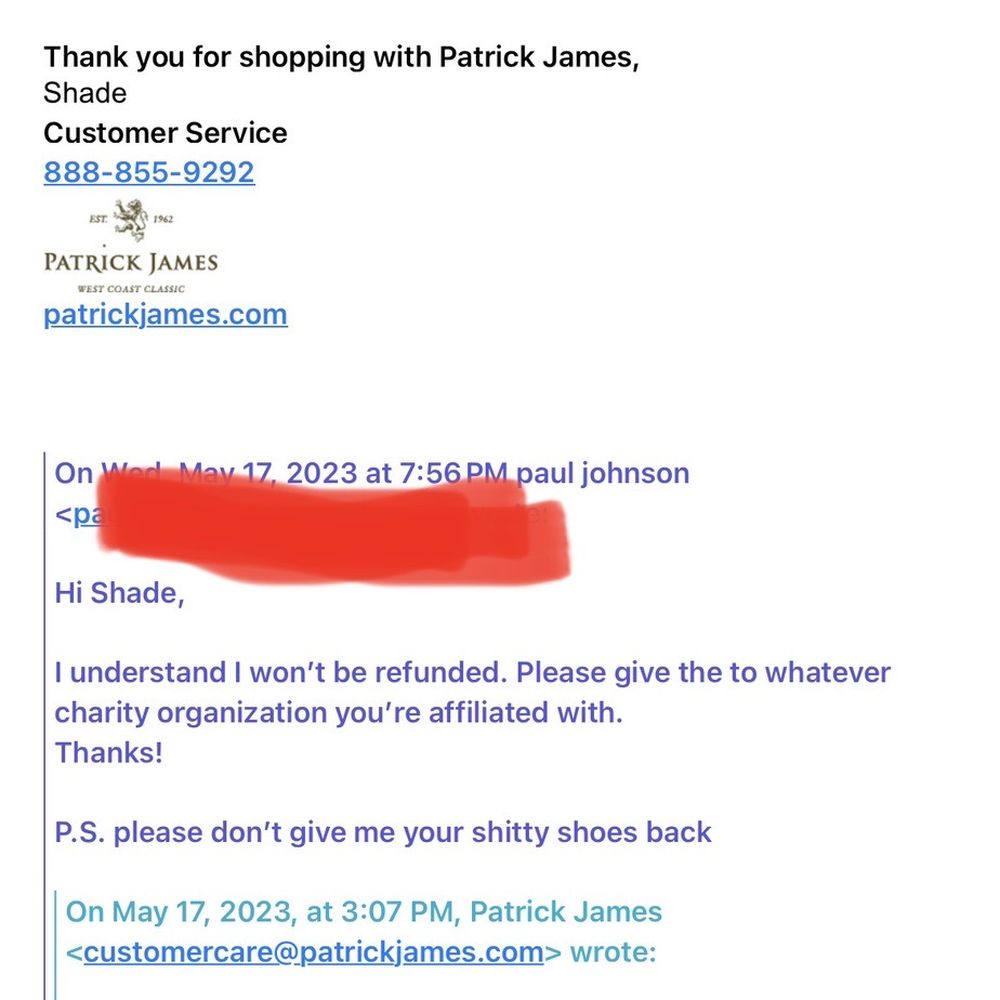 Patrick James - Shoe Stores Near Me - San Luis Obispo, California
