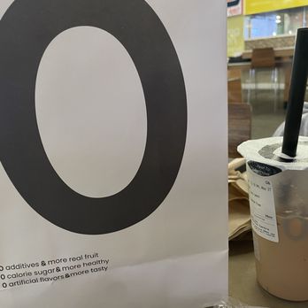 ZERO & - Teapuccino - Not Your Average Milk Tea - Bubble Tea Near Me - San Francisco, California