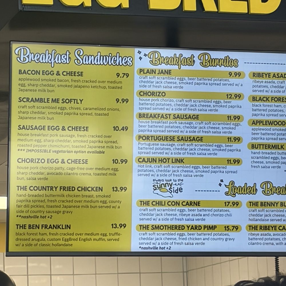 EggBred - Menu - Breakfast & Brunch Near Me - Long Beach, California EggBred - Menu - Breakfast & Brunch Near Me - Long Beach, California