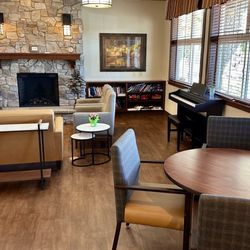 Bend Transitional Care - Resident lounge area - one of many