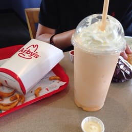 Orange Cream Shake & Piping hot fries!