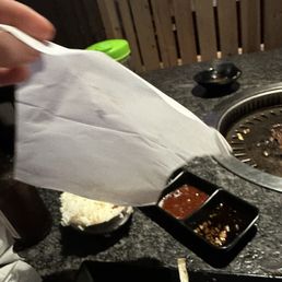 I'm begging you, Please give us real napkins, these are paper thin! I'm begging you, Please give us real napkins, these are paper thin!