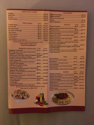 Menu photo 3 Francesco Pizzeria & Restaurant Milltown, NJ Menu photo 3 Francesco Pizzeria & Restaurant Milltown, NJ
