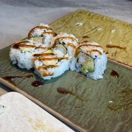 Ninja roll and tempura roll.