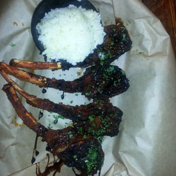 The Promiscuous Fork - Lamb lollipops, cajun dusted with hoisin. Juicy and delicious. - Barbeque Near Me - La Jolla, California The Promiscuous Fork - Lamb lollipops, cajun dusted with hoisin. Juicy and delicious. - Barbeque Near Me - La Jolla, California