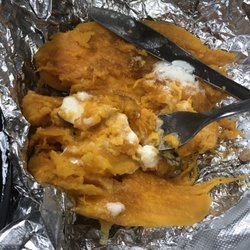 Dixie Queen Seafood Restaurant - Baked sweet potato