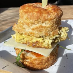 Biscuit Egg Sandwich