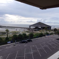 Tybrisa At the Beach - View of pier from balcony.