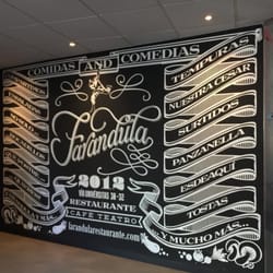Farándula - Mural de entrada