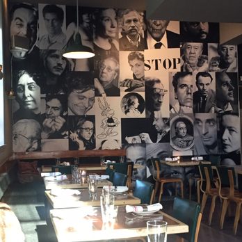 L'Antagoniste - Interior decor/wall of fame. - French Near Me - Brooklyn, New York L'Antagoniste - Interior decor/wall of fame. - French Near Me - Brooklyn, New York