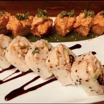 Teru Sushi - Spicy Tuna on Rice Cake and Teru Roll - Sushi Bars Near Me - Studio City, California Teru Sushi - Spicy Tuna on Rice Cake and Teru Roll - Sushi Bars Near Me - Studio City, California