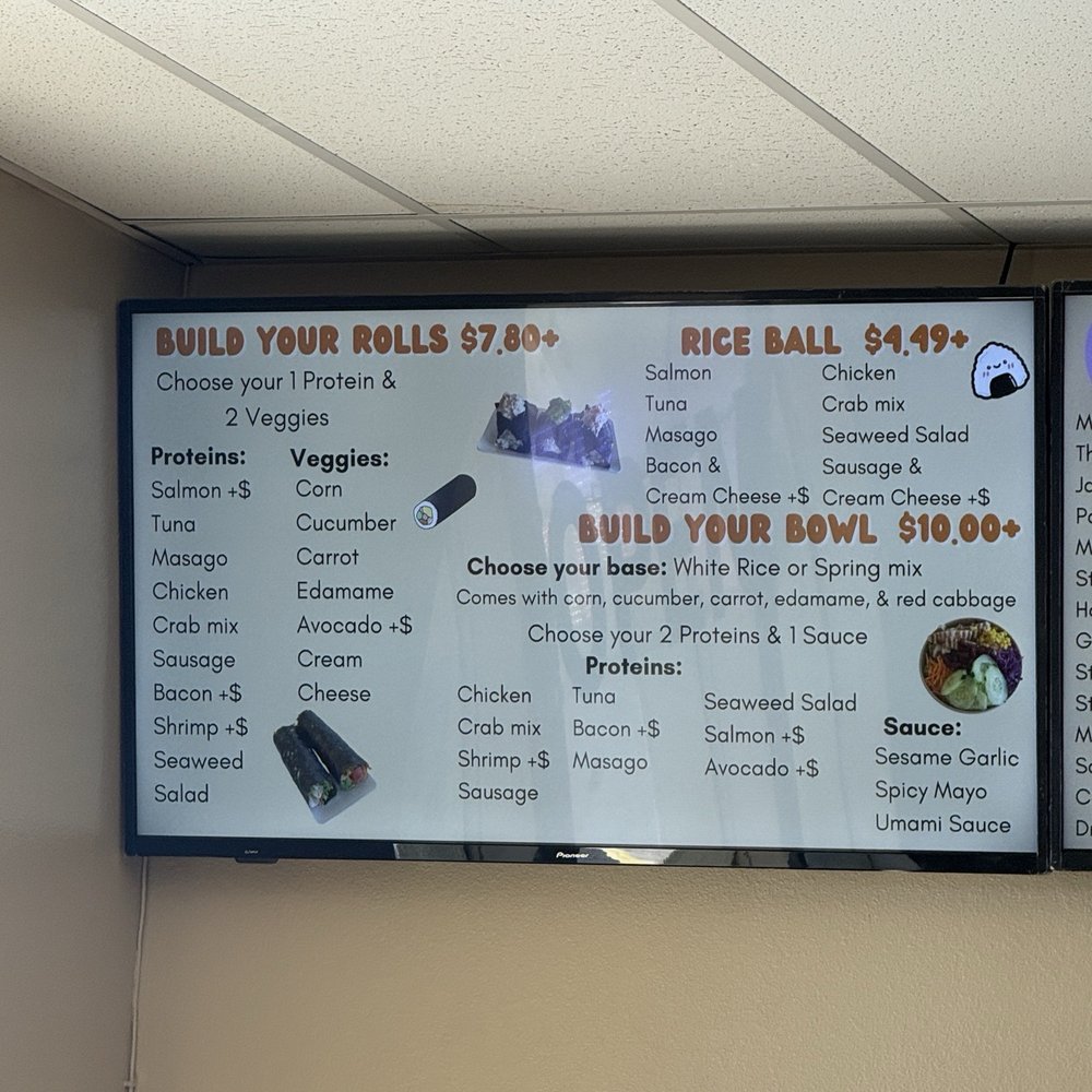 Umami Rolls - Menu - Pick Rolls or the Build A Bowl like I did :) - Asian Fusion Near Me - Alamogordo, New Mexico Umami Rolls - Menu - Pick Rolls or the Build A Bowl like I did :) - Asian Fusion Near Me - Alamogordo, New Mexico