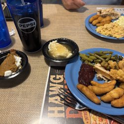 Kings - Our plates from the buffet.