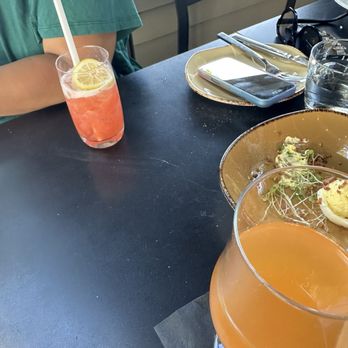 Revel Kitchen & Bar - Drinks - nonalcoholic + guava cider - Bars Near Me - Danville, California Revel Kitchen & Bar - Drinks - nonalcoholic + guava cider - Bars Near Me - Danville, California