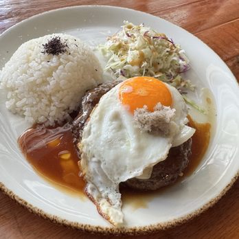 Vein At Kaka'ako - "VEIN" WAGYU HAMBURG STEAK w/ "VEIN" STEAK SAUCE - Mediterranean Near Me - Honolulu, Hawaii