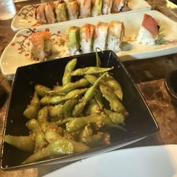 Garlic Edamame