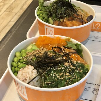 Poki One N Half - Two small bowls - Poke Near Me - San Diego, California