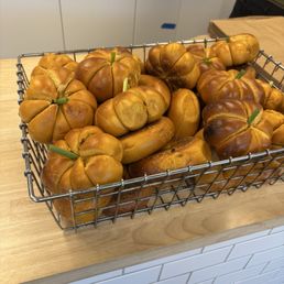 Pumpkin Bagels
