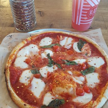 Blaze Pizza - Red Vine Pizza original crust and blood orange lemonade! Sooo delicious! - Salad Near Me - Henderson, Nevada