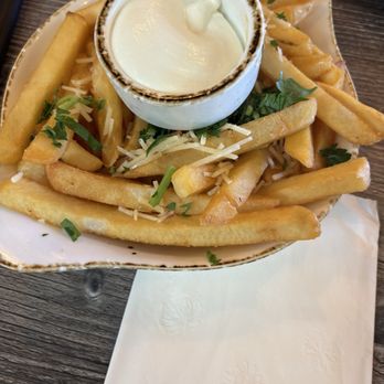 Zoya - Truffle Fries - Mediterranean Near Me - San Diego, California Zoya - Truffle Fries - Mediterranean Near Me - San Diego, California