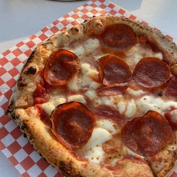 Pizzeria Tasso - Margherita Pizza (top), pepperoni pizza (bottom) - Pizza Near Me - Holladay, Utah Pizzeria Tasso - Margherita Pizza (top), pepperoni pizza (bottom) - Pizza Near Me - Holladay, Utah