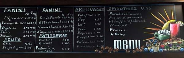Menu photo 2 Lisa T Café Church Point, NS Menu photo 2 Lisa T Café Church Point, NS