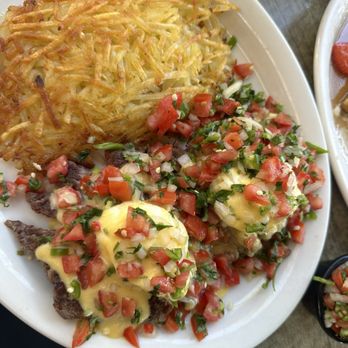 Brother’s Cafe 3:16 - Rib eye eggs Benedict. Awesome! - Breakfast & Brunch Near Me - Paso Robles, California