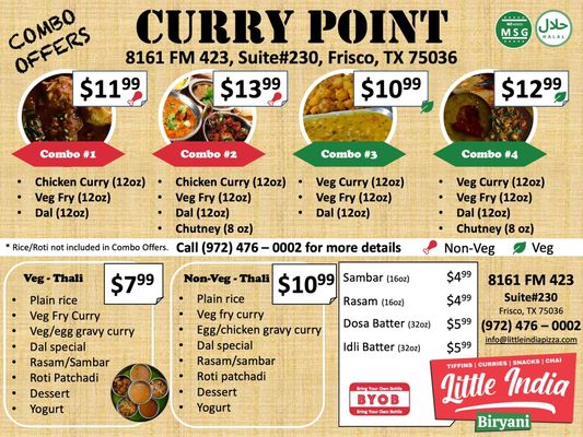 Menu photo 2 Little India Pizza® Frisco, TX Menu photo 2 Little India Pizza® Frisco, TX