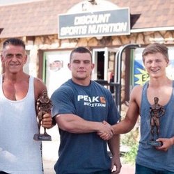 Peak Nutrition - Local Athletes Robin Reid (16 yrs old) and Troy Wright (52 yrs old) bringing home some hardware!