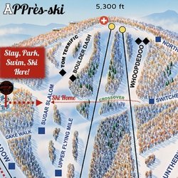 APPrès-ski - Stay on the mountain top! Closest to Ski Sugar main corridor slopes.