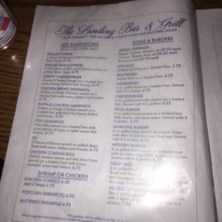 The Landing Bar and Grill - Menu 1