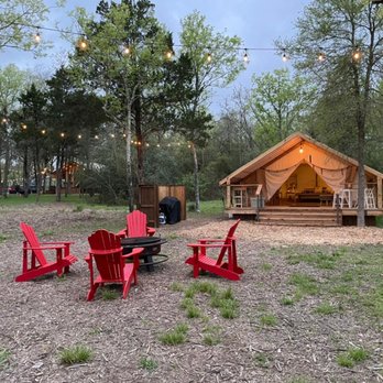 GLAT Austin - Glamping tents with all the comforts you could need. - Campgrounds Near Me - Bastrop, Texas