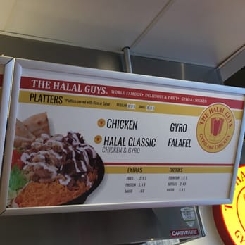 The Halal Guys - Menu 2 - Halal Near Me - Costa Mesa, California