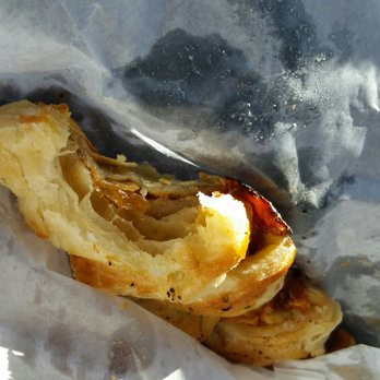 The Bun Shop - Onion and cheese bun, served with a side of grease. - Breakfast & Brunch Near Me - Baltimore, Maryland