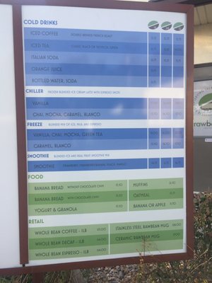 Menu photo 2 Rawbean Coffee Salt Lake City, UT