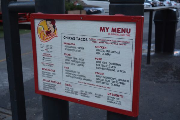 Menu photo 5 Chicas Tacos Los Angeles, CA
