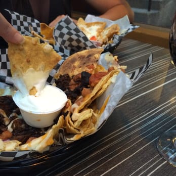 Randolph Pub Ludique - Pulled pork nacho, the bits were dry :( - Pubs Near Me - Montreal, Quebec Randolph Pub Ludique - Pulled pork nacho, the bits were dry :( - Pubs Near Me - Montreal, Quebec