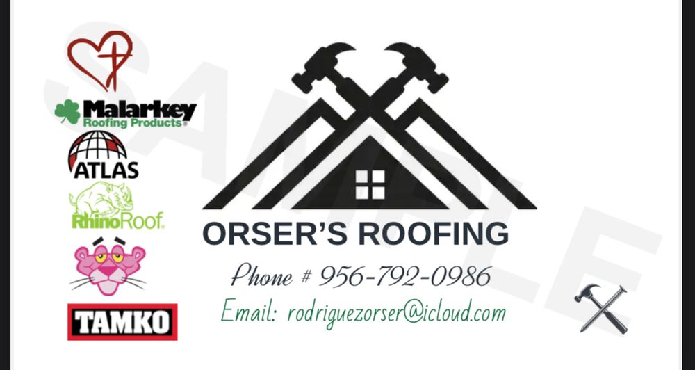 Slide of Orser's Roofing